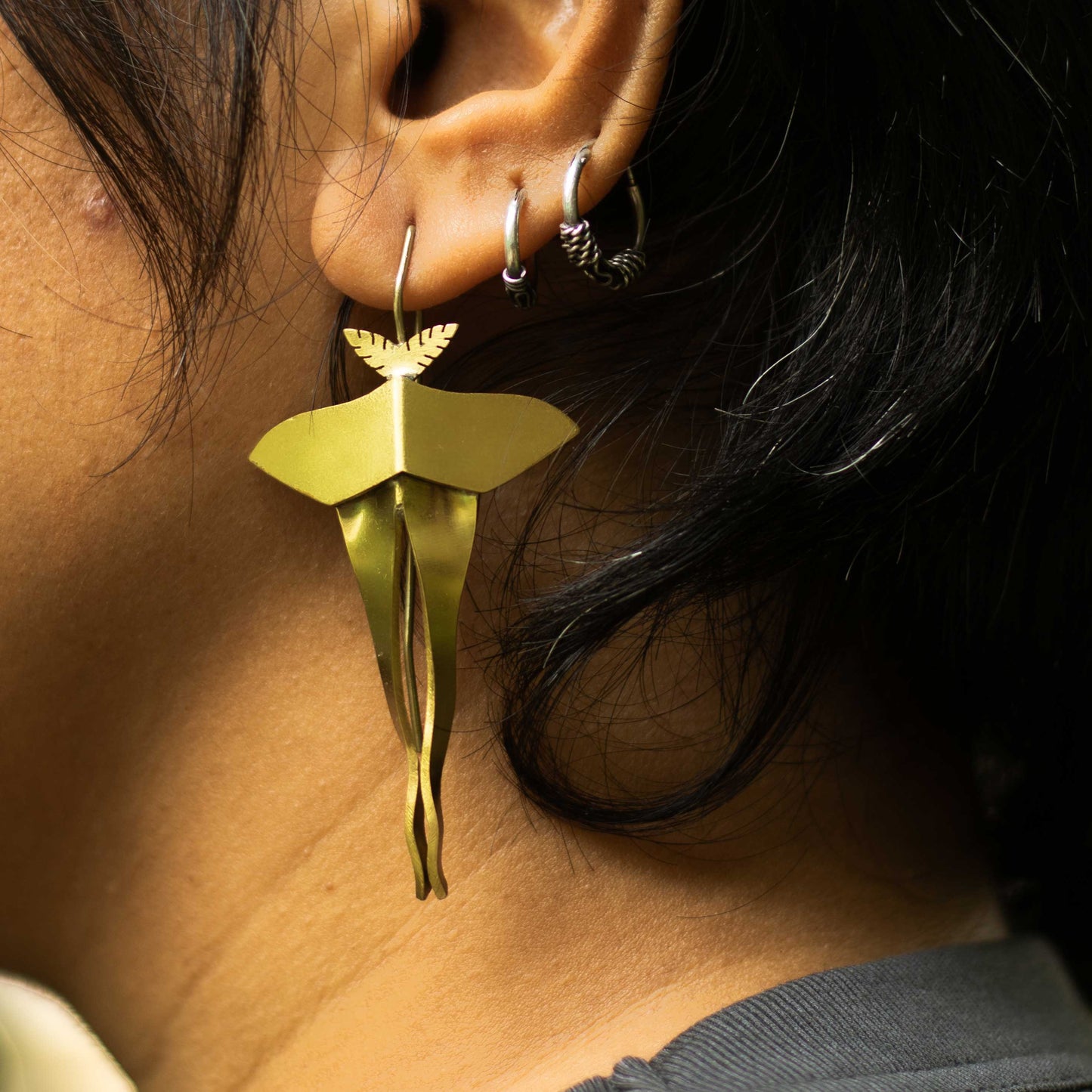 Luna Moth – Earrings