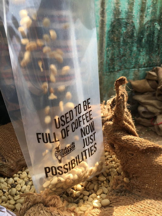 This bag is food for soil bacteria