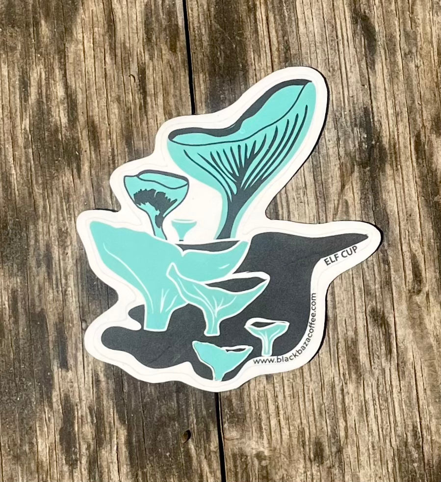 Black Baza Stickers
