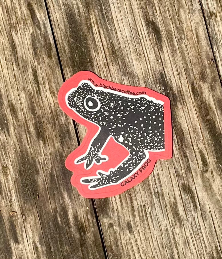 Black Baza Stickers