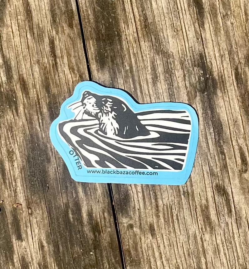 Black Baza Stickers