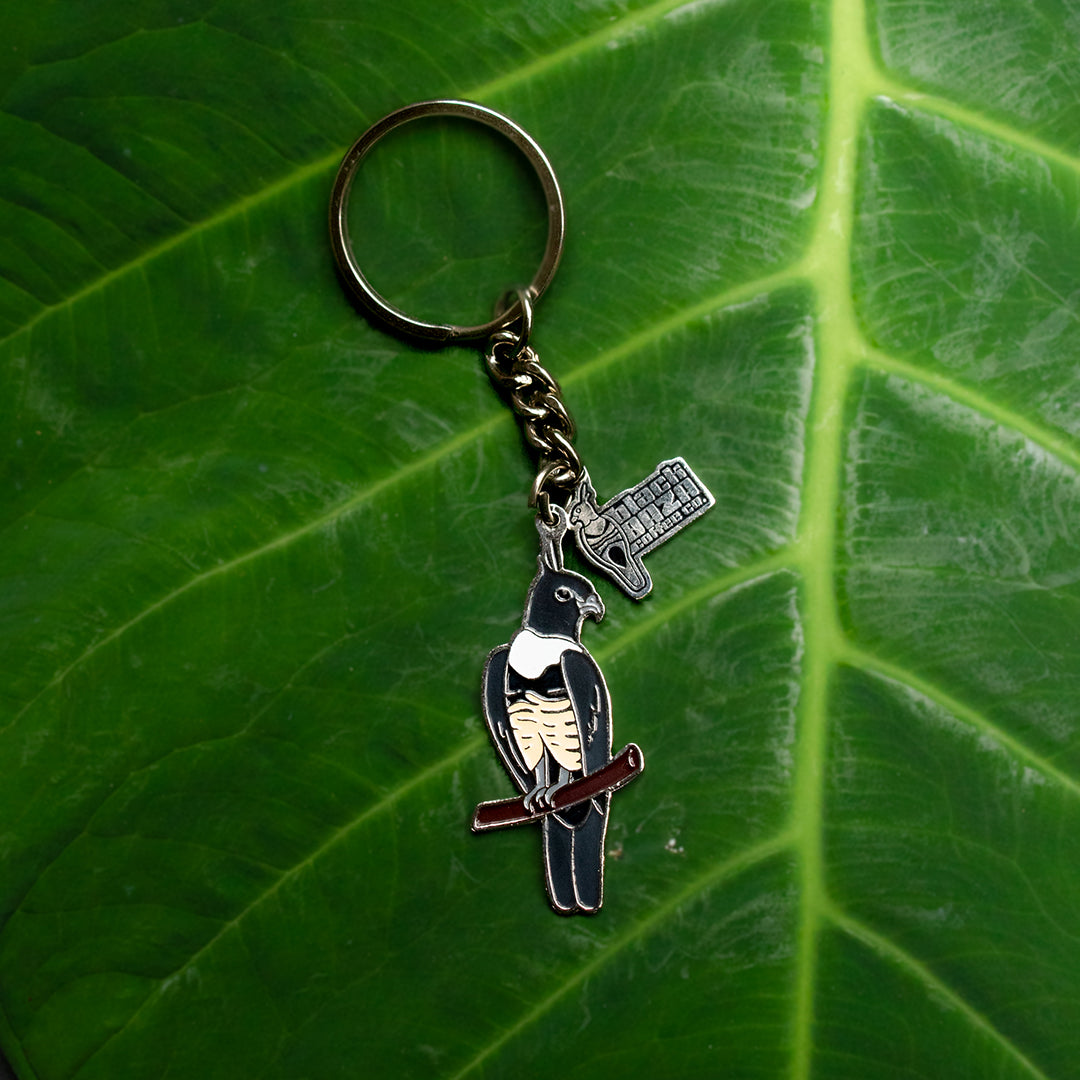 Wild Keepsakes: Black Baza Keyring